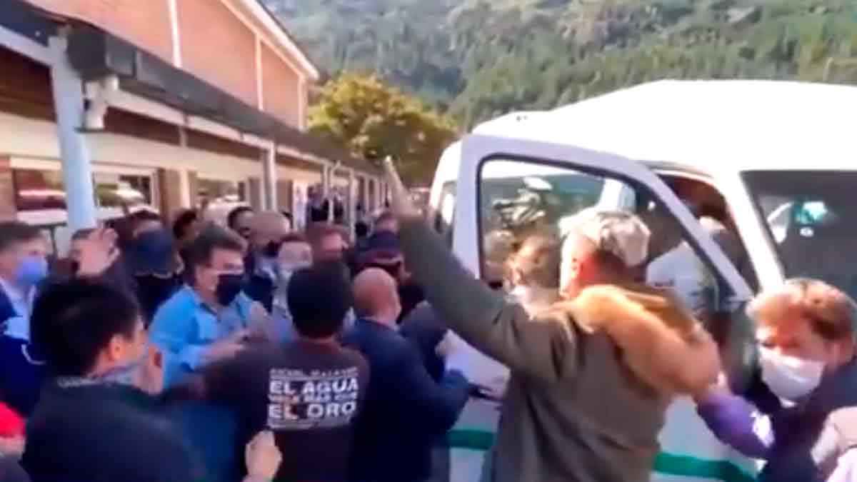 Incidentes durante la visita de Alberto Fernández a Chubut – InfoRegión