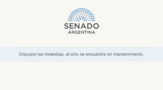 web Senado Argentina