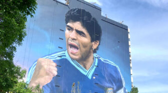 Mural de Maradona