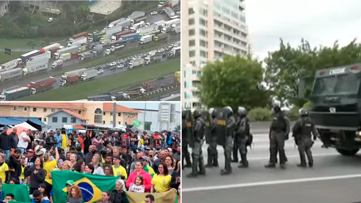 Arde Brasil: protestas contra Lula paralizan ciudades