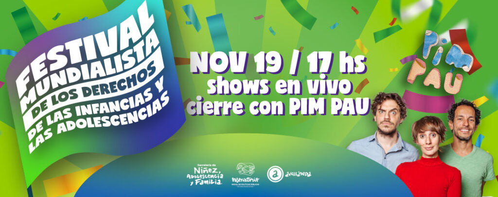 Festival por los derechos de las infancias en Avellaneda