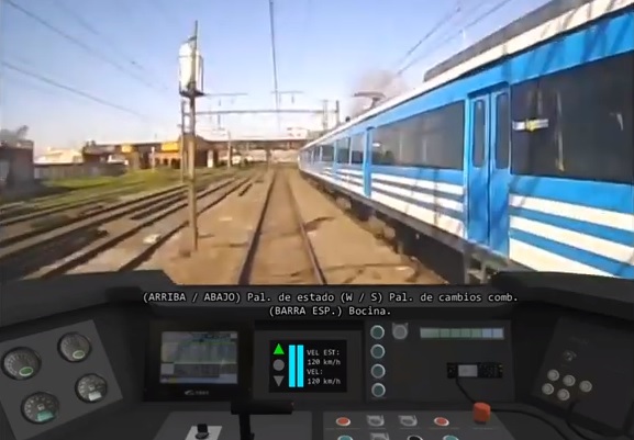 simulador tren