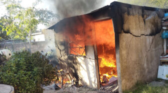 Incendio en Malvinas Argentinas