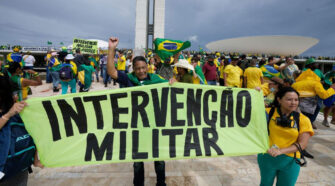 tensión en Brasil