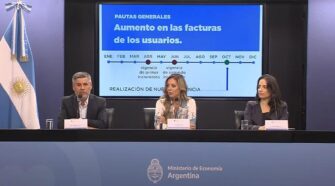 Royon y Martello anunciaron dos aumentos de la luz