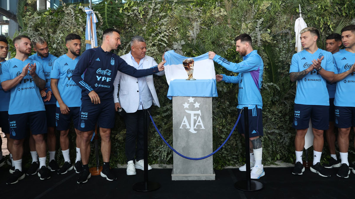 El predio de la AFA en Ezeiza fue rebautizado en homenaje a Lionel Messi