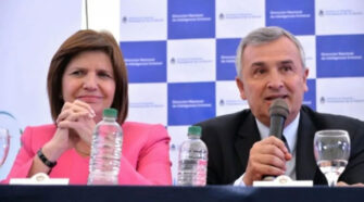 Patricia Bullrich y Gerardo Morales