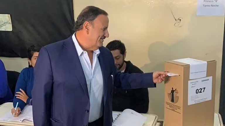 Ricardo Quintela vota La Rioja