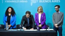 Kicillof anuncia obras en Lanús y San Vicente