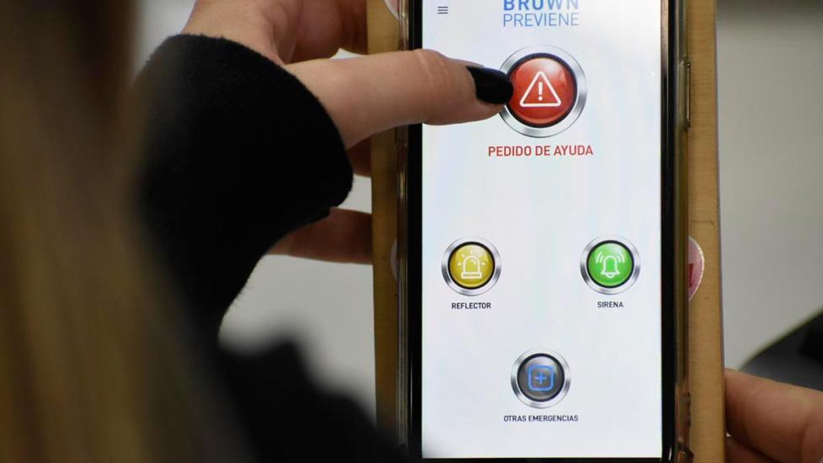 Una app para usar frente a emergencias en Almirante Brown