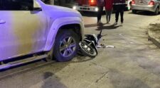 Longchamps: dos heridos en un choque entre una moto y una camioneta