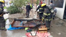 Una estufa casi provoca una desgracia en Lanús