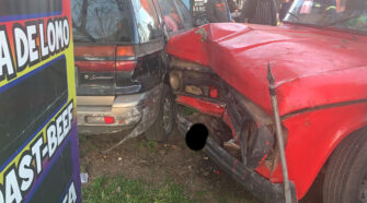 choque Ministro Rivadavia