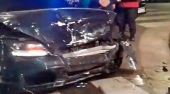 Kaleb Di Masi fue detenido tras chocar una moto y un auto