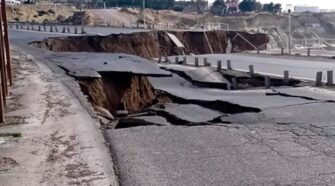 Se desmoronó una ruta nacional: no hay heridos