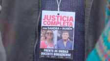 Gremios docentes piden "justicia completa" por Sandra y Rubén