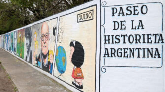 Paseo de la Historieta en Almirante Brown