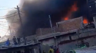 Feroz incendio en Avellaneda