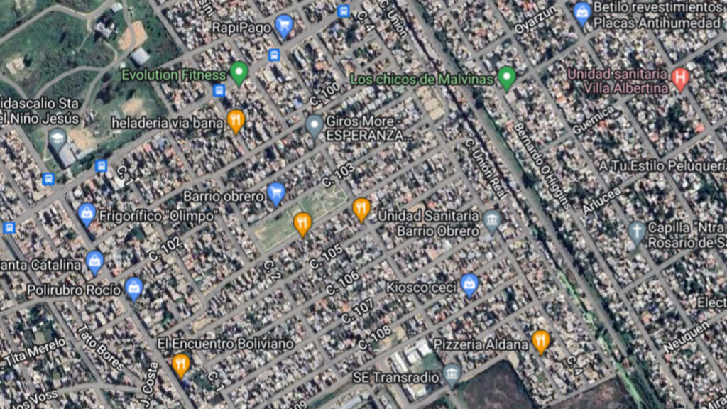 mapa asesinato primos lomas de zamors