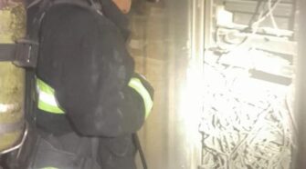 Principio de incendio en un predio fabril de 9 de Abril