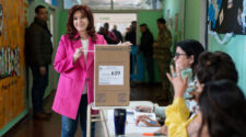 Cristina vota