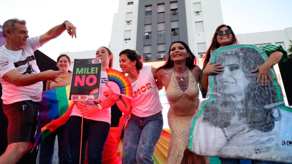 El fin de semana se realizó La Marcha del Orgullo en Lomas de Zamora