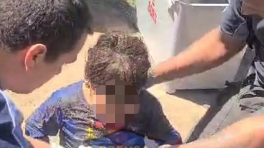 Peligro en el Jardín: un nene cayó en un pozo ciego