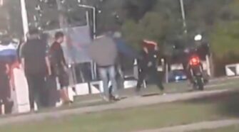 Pelea y muerte en una plaza de Avellaneda