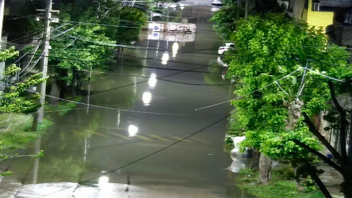 Sudestada: El agua superó los tres metros en Avellaneda