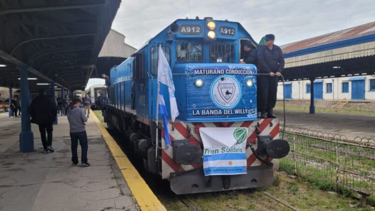 Tren solidario a Bahía Blanca