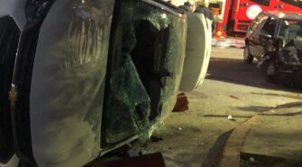 Impactante choque en Monte Grande