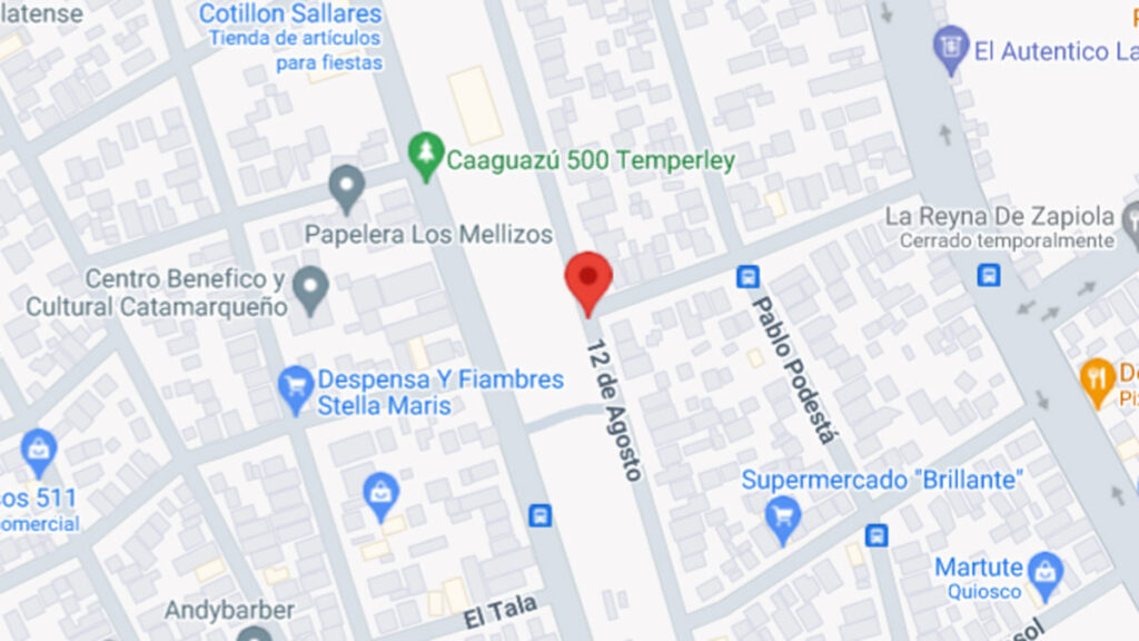 allanamiento en temperley