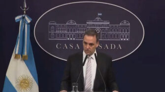 Adorni le respondió a Pablo Moyano