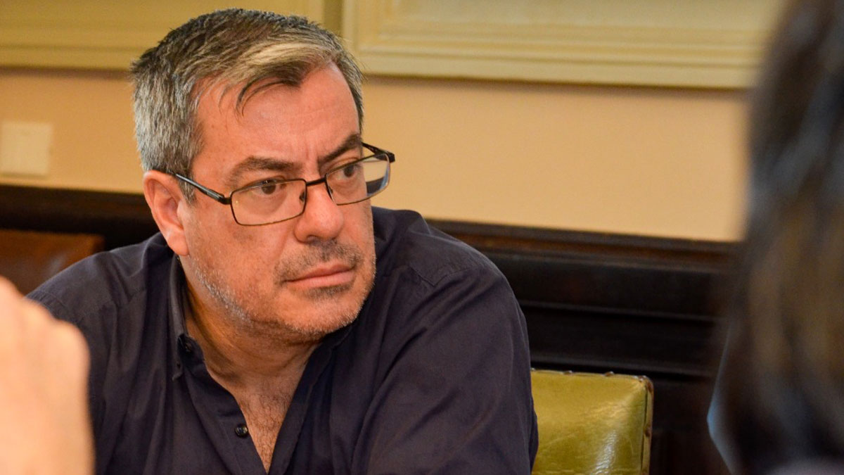 Germán Martínez, presidente del bloque de Unión por la Patria en Diputados