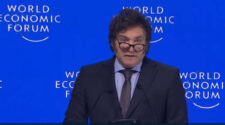 Milei en Davos