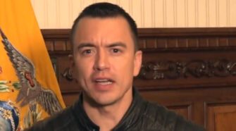 Ecuador aceptó ayuda de Argentina y Estados Unidos