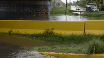 Esteban Echeverría: monitorean el nivel del agua en el arroyo Ortega