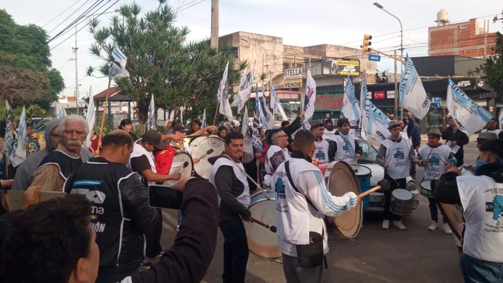 Protesta por la muerte de un trabajador en Esteban Echeverría