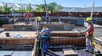 Obras de viviendas de Villa Porá, Lanús