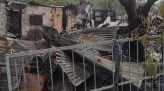 incendio en Almirante Brown