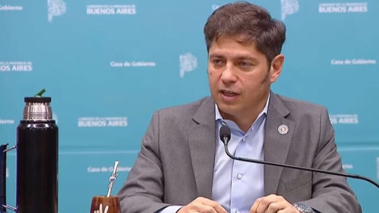 Kicillof desmintió que una funcionaria de la Provincia fuera detenida