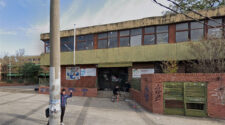 vandalismo escuela en Lanús