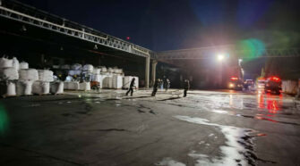 incendio de una fábrica en Esteban Echeverría