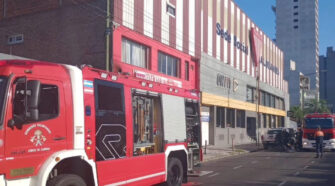 incendio en la sede social de Los Andes