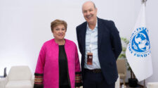 Kristalina Georgieva y Federico Sturzenegger