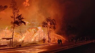 incendio depósito Esteban Echeverría