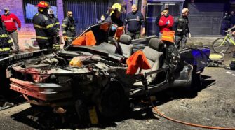 Choque y heridos en Lanús