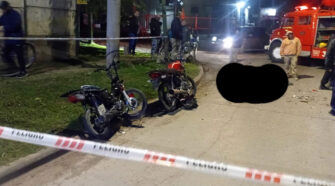 Choque de motos fatal