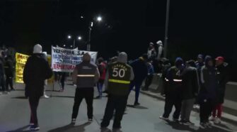 Corte en Puente La Noria - La Salada