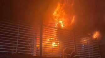 incendio en Rafael Calzada